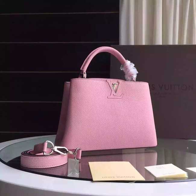 Louis Vuitton Outlet Capucines BB Tote Bag 94754 Pink