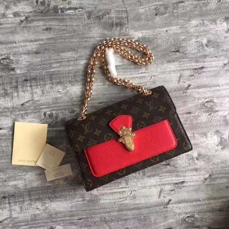 Louis Vuitton Outlet original monogram victoire m41730 red