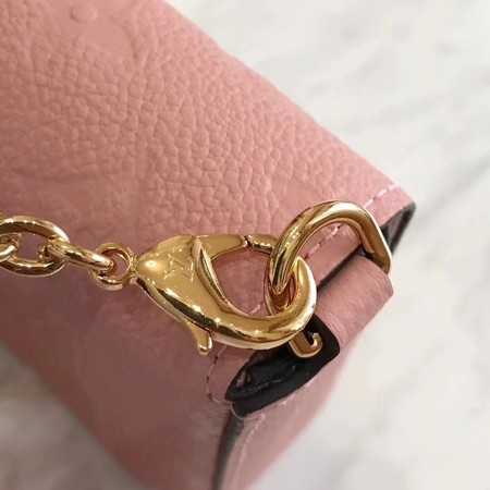 Louis Vuitton Outlet Original pochette felicie monogram empreinte shoulder bag M64064 pink