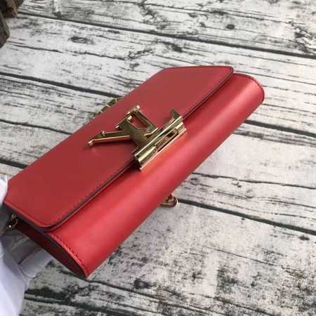 Louis Vuitton Outlet CHAIN LOUISE Original leather Shoulder Bag M94335 red