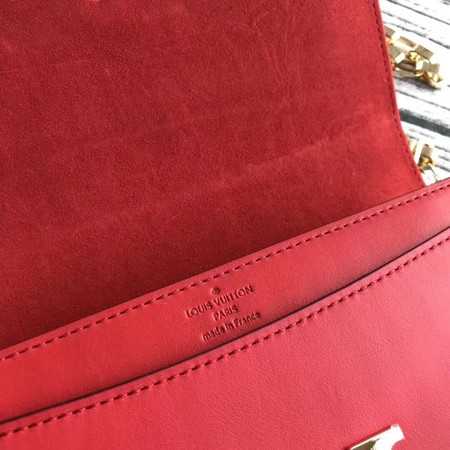 Louis Vuitton Outlet CHAIN LOUISE Original leather Shoulder Bag M94335 red