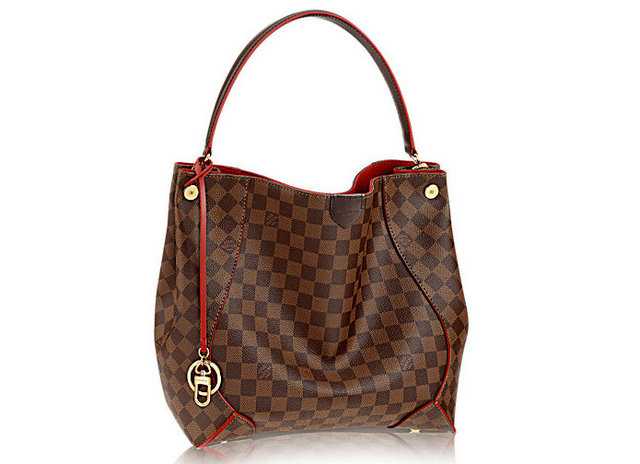 Louis Vuitton Outlet Damier canvas Caissa Hobo N41555