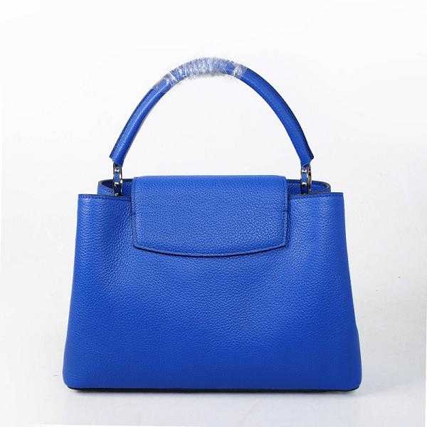 2014 Louis Vuitton Outlet capucines mm m48864 blue bag