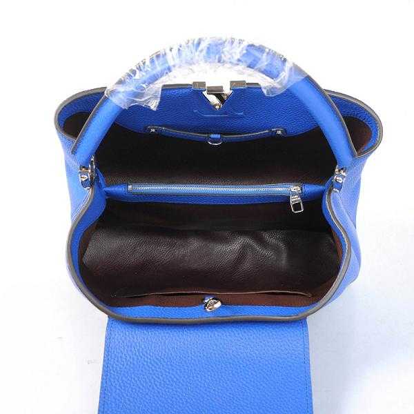 2014 Louis Vuitton Outlet capucines mm m48864 blue bag