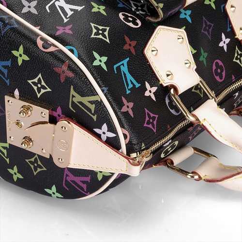 Louis Vuitton Outlet Multicolor Speedy 30 Black M92642