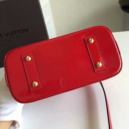 Louis Vuitton Outlet original Monogam vernis Alma BB M91606 red