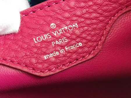 Louis Vuitton Outlet original taurillon leather Capucines BB M94517 Pink