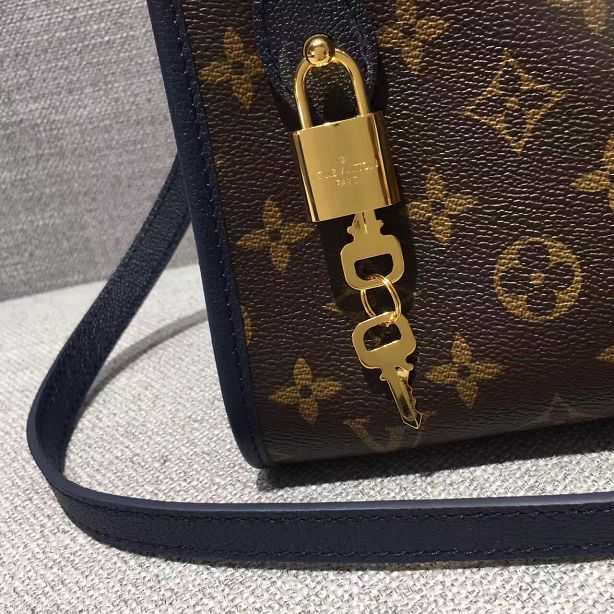 2017 Louis Vuitton Outlet original popincourt pm M43434 blue