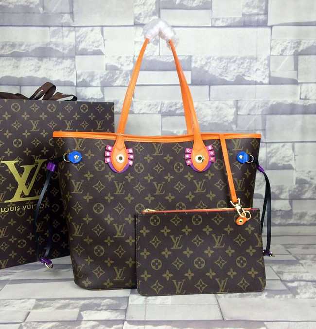 Louis Vuitton Outlet Monogram Canvas 41663 orange