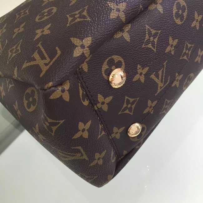 Louis Vuitton Outlet Monogram Canvas Pallas Shopper M51197 Burgundy