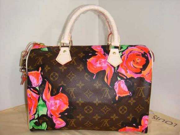 Louis Vuitton Outlet Stephen Sprouse Collection Speedy 30 Roses M48610