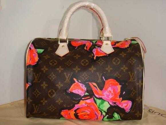 Louis Vuitton Outlet Stephen Sprouse Collection Speedy 30 Roses M48610