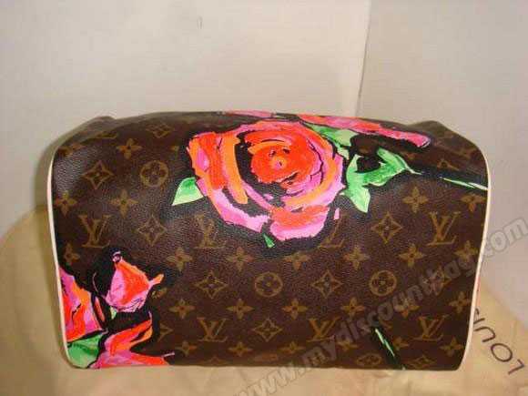 Louis Vuitton Outlet Stephen Sprouse Collection Speedy 30 Roses M48610