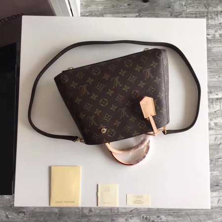 Louis Vuitton Outlet monogram canvas Original leather M41055