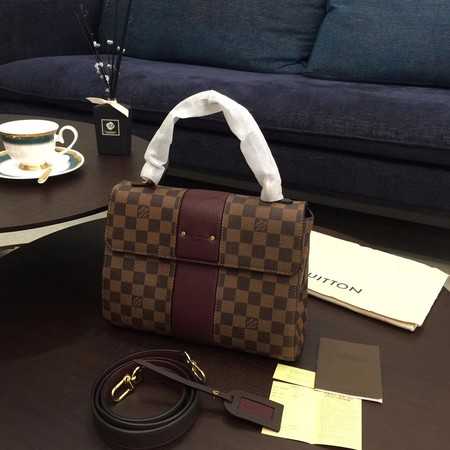 Louis Vuitton Outlet TAURILLON DAMIER EBENE N64416 purple