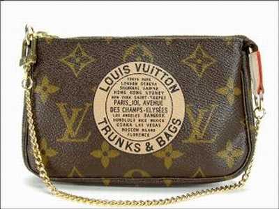 Louis Vuitton Outlet Monogram Canvas Mini Pochette Accessoires Trunks & Bags M60153