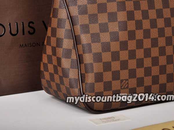 2014 Louis Vuitton Outlet damier ebene canvas handbag cabas rosebery n41177