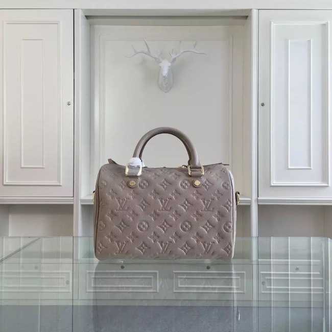 Louis Vuitton Outlet Monogram Empreinte 25CM Tote Bag M91337 Grey