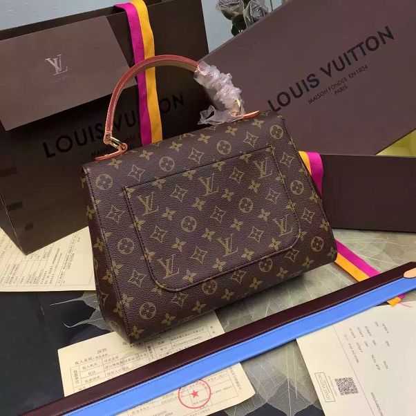 2017 Louis Vuitton Outlet original monogram canvas cluny mm m42735