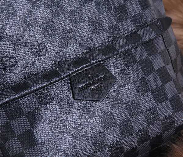 Louis Vuitton Outlet Damier Ebene Canvas Michael Onyx Backpack 44188 Black