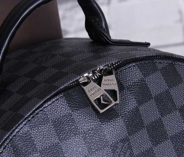 Louis Vuitton Outlet Damier Ebene Canvas Michael Onyx Backpack 44188 Black