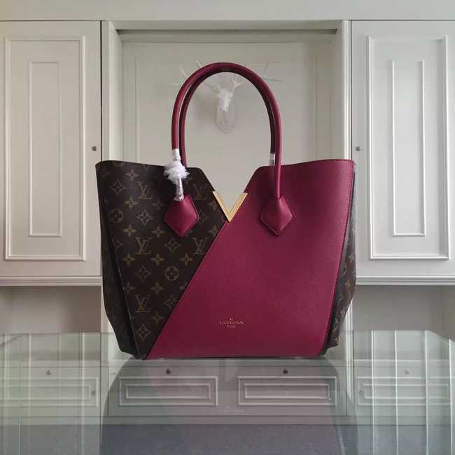 Louis Vuitton Outlet Monogram Canvas KIMONO Tote Bag 40460 Purple