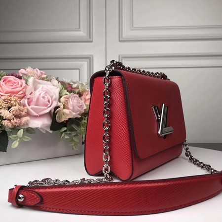 Louis Vuitton Outlet TWIST Original leather Shoulder Bag M50280 red