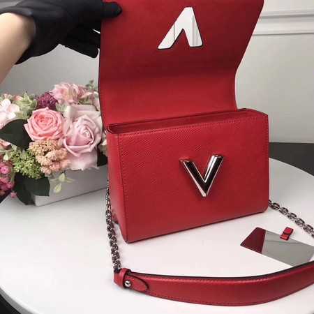 Louis Vuitton Outlet TWIST Original leather Shoulder Bag M50280 red