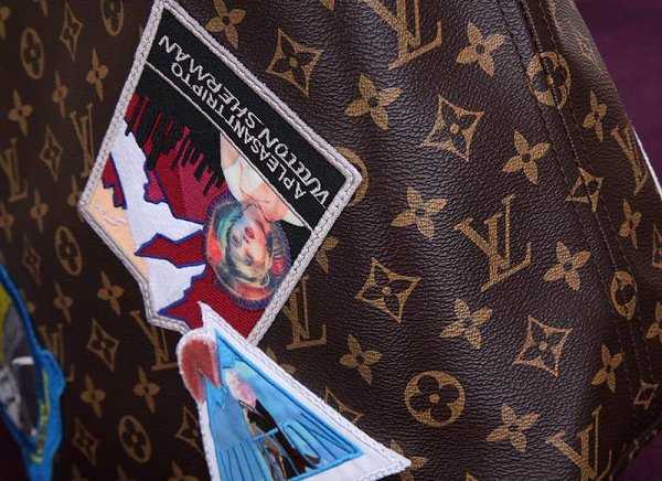 2015 Louis Vuitton Outlet monogram neverfull cindy sherman bag mm m40995