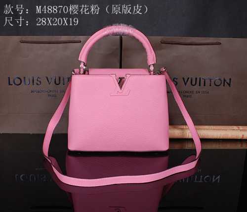 2014 Louis Vuitton Outlet M48870 cherry pink