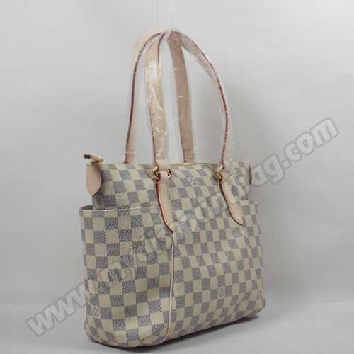 Louis Vuitton Outlet handbag damier azur canvas totally pm n51261