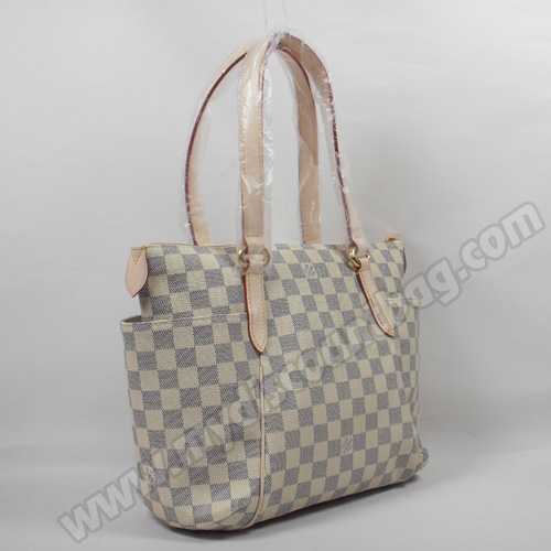 Louis Vuitton Outlet handbag damier azur canvas totally pm n51261