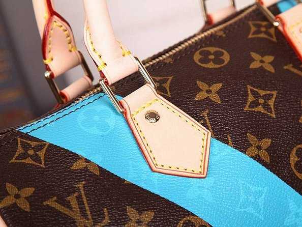 2015 Louis Vuitton Outlet speedy 30 monogram V M41533 blue