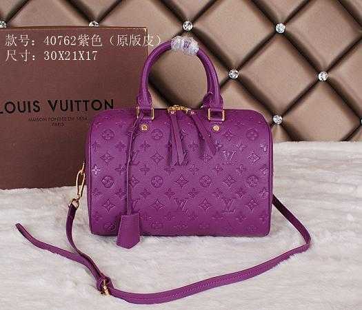 2014 Louis Vuitton Outlet original leather 40762 purple