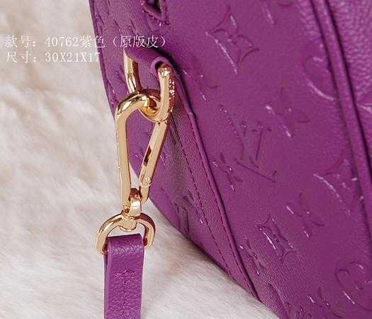 2014 Louis Vuitton Outlet original leather 40762 purple