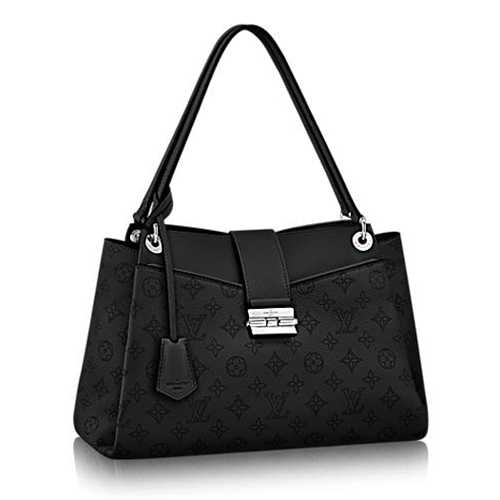 Louis Vuitton Outlet Mahina Leather Sevres M41788 Noir