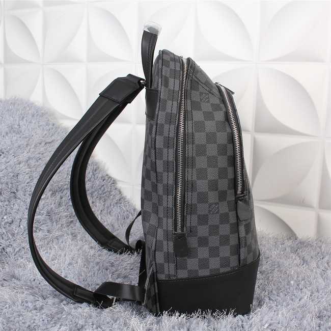 Louis Vuitton Outlet Monogram Damier Ebene Graphite Jake Backpack M41558 Black