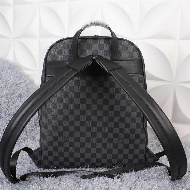 Louis Vuitton Outlet Monogram Damier Ebene Graphite Jake Backpack M41558 Black