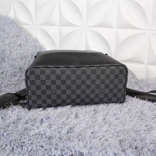 Louis Vuitton Outlet Monogram Damier Ebene Graphite Jake Backpack M41558 Black