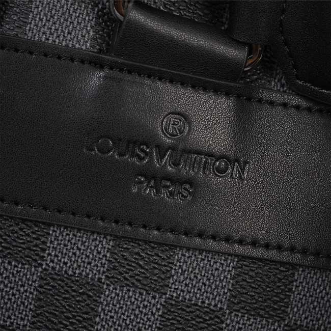 Louis Vuitton Outlet Monogram Damier Ebene Graphite Jake Backpack M41558 Black