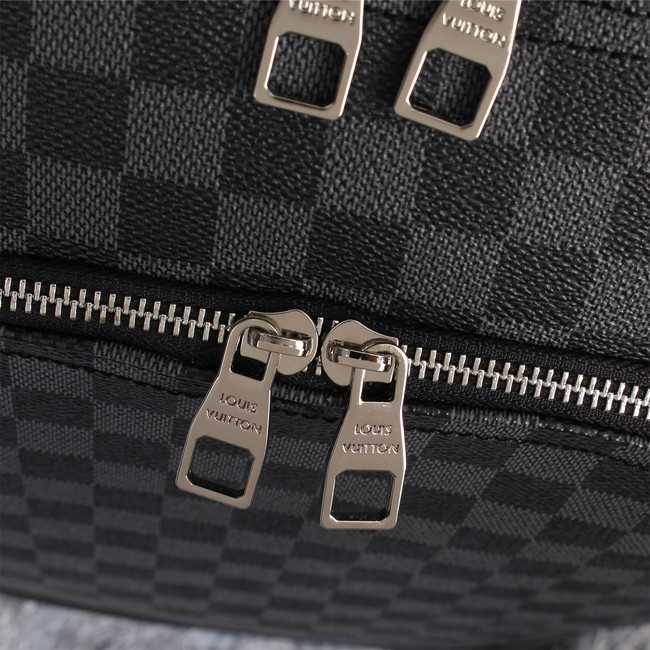 Louis Vuitton Outlet Monogram Damier Ebene Graphite Jake Backpack M41558 Black