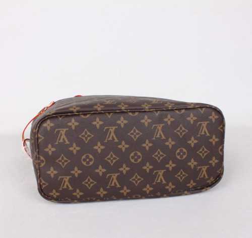 2014 Louis Vuitton Outlet monogram canvas bag neverfull pm m41000 beige