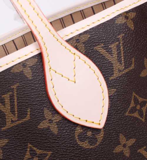 2014 Louis Vuitton Outlet monogram canvas bag neverfull pm m41000 beige