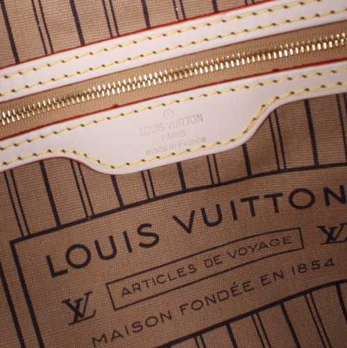 2014 Louis Vuitton Outlet monogram canvas bag neverfull pm m41000 beige