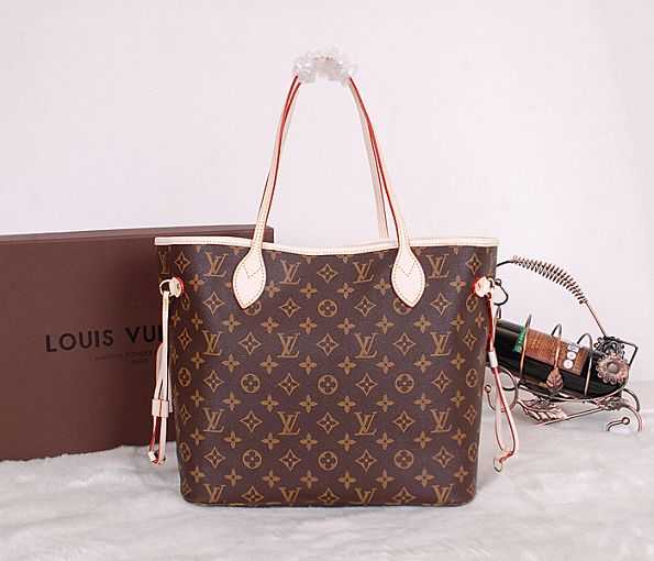 2014 Louis Vuitton Outlet monogram canvas neverfull mm m40156