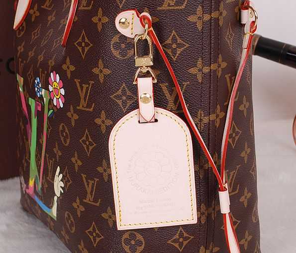 2014 Louis Vuitton Outlet monogram canvas neverfull mm m40156