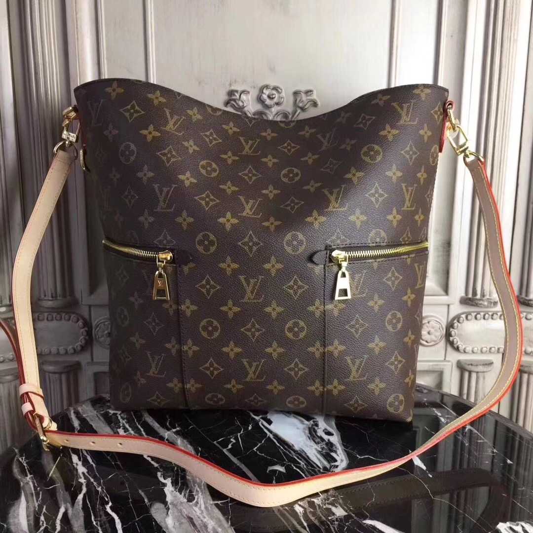 Louis Vuitton Outlet Monogram Coated Canvas Melie M41544