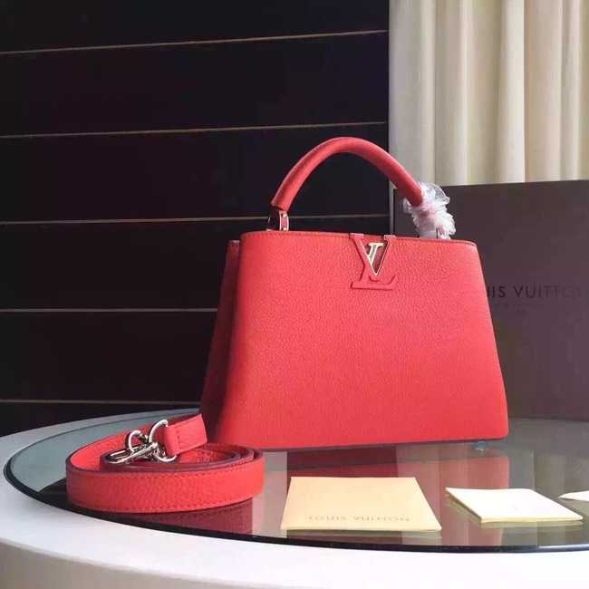 Louis Vuitton Outlet Capucines BB Tote Bag 94754 Red