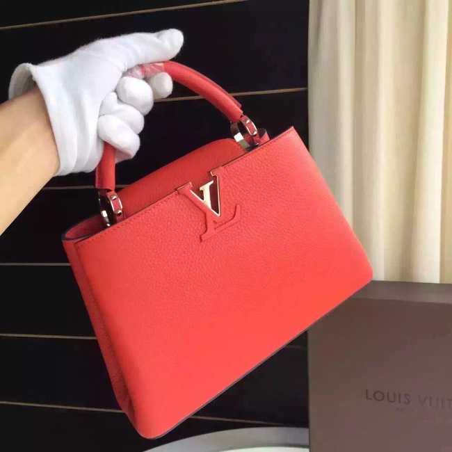 Louis Vuitton Outlet Capucines BB Tote Bag 94754 Red