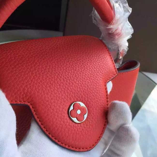 Louis Vuitton Outlet Capucines BB Tote Bag 94754 Red